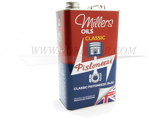 Motorolie Millers Oil 20W50 1 liter Volvo Speciale motorolie voor klassiekers CLASSIC20W50-3