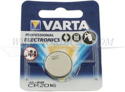 Batterij afstandsbediening VARTA Volvo CR2016