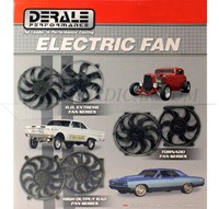 Koelvin electrisch 10inch Derale Volvo 544 210 P1800S P1800E 1800ES Tornado electric fan 286x270x64mm DR16510-3