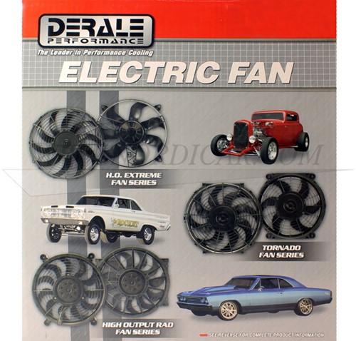 Koelvin electrisch 12inch Volvo Amazon 142 144 145 Tornado electric fan 311x286x64mm DR16512-3