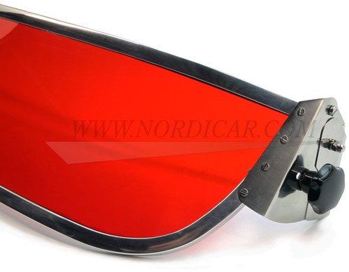 Sun visor, Red Volvo Ama GK120RD-2