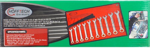 Ring/steek en ratel set Volvo metrisch/Inch IB-010631