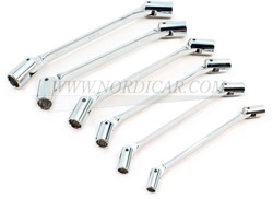 6-teiliges metrisches Knieschlüsselset (Kappen metrisch 6 bis 19) IB-012329