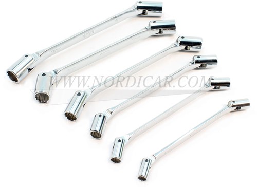 6-piece metric knee wrench set (caps metric 6 to 19) IB-012329