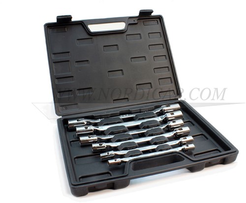 6-piece metric knee wrench set (caps metric 6 to 19) IB-012329-2
