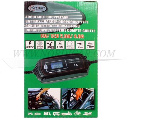 Acculader druppelaar 6V 12V Volvo IB-012626-2