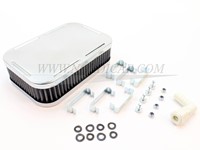 Filtre à air Weber 2 étapes chrome Volvo 544 210 Amazon 1800 140 B18 B20