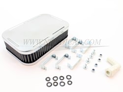 Air filter Weber 2-stages chrome Volvo 544 210 Amazon 1800 140 B18 B20