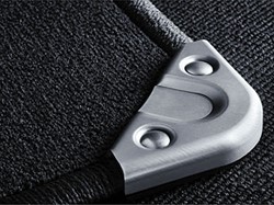 Floor mat, passenger compartment -textile -design Volvo Ocean Race -Sandsoft Volvo V70 2008-2016 XC70 2008-20016 39801832