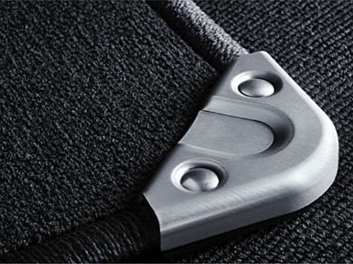 Floor mat, passenger compartment -textile -design Volvo Ocean Race -Sandsoft Volvo V70 2008-2016 XC70 2008-20016 39801832