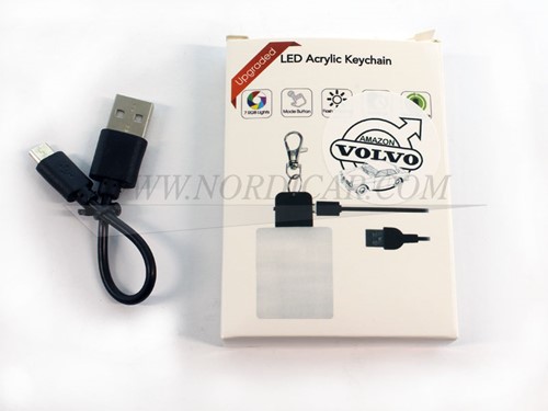 Sleutelhanger met LED verlichting Volvo Amazon P130 Volvo LED verlichting met effecten NOR130SHV-3