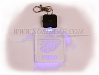 Schlüsselanhänger mit LED-Beleuchtung Volvo P1800 Volvo LED verlichting met effecten NOR1800SHV-2