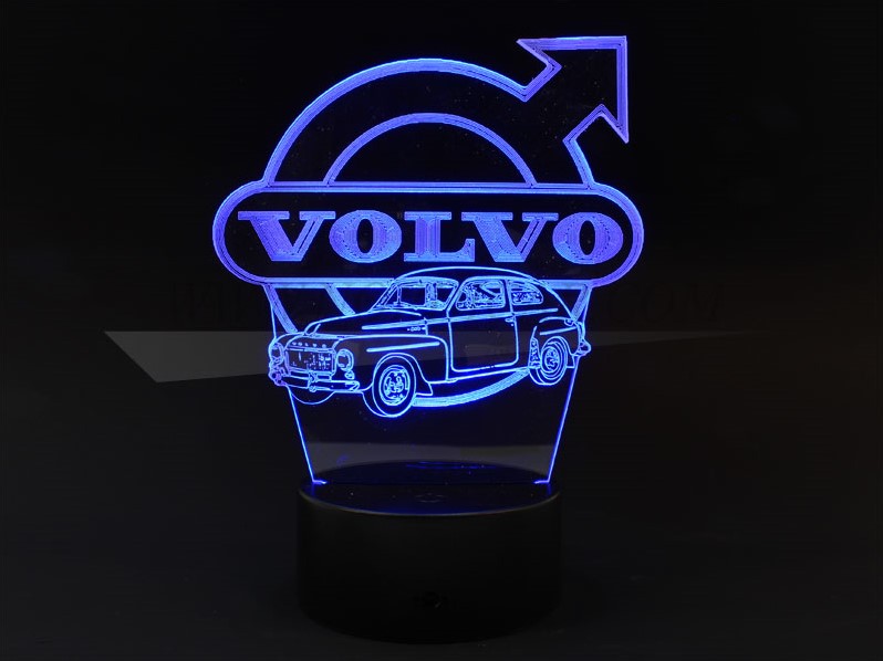 Licht-ornament Volvo PV544 Katterug LED verlichting met effecten NOR544LV Nordicar