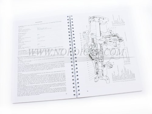 Handboek PV Ama P1800 Ned Olyslager Volvo PV Amazon P1800 B16 B18 B20 ex. D-jetronic OWM120NL-2