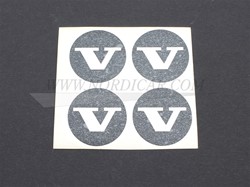 Hub cap sticker set Panasport- 59mm Volvo 544 210 Ama 1800 140 164 59mm PANASTICK