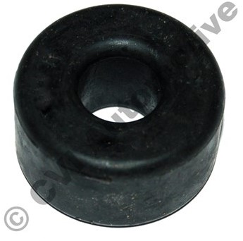 Draagarmrubber Achter Zwart PU chassis-zijde High Density Volvo 120 130 1800 -67 653461