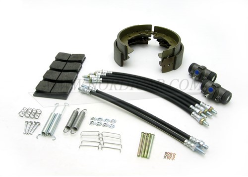 Set de freins complet Amazon 1968-1970 Volvo Amazon 68-70 dubbel systeem REMSET-AMA-68-70