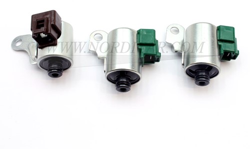 Solenoid set 3pc. Green plugs Volvo S/V70 C70 S60 S80 V70 AW50-42 REPAW50