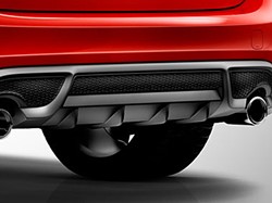 Diffusor Achterzijde Volvo S60 (11-) en Volvo V60 (-18) 31339175