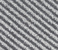 Seat cover set Grey/black Volvo 240 260 1978-1985 