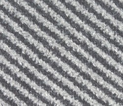 Stoelbekleding set Zwart/grijs gestreept Volvo 240 260 1978-1985 