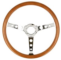 Sportlenkrad Aluminium- 3 Speichen-Classico Volvo 544 ... 260 38cm 