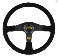 sportstuur suède - 380 mm - vlak Volvo Past op Luigi stuurnaven 380mm SR