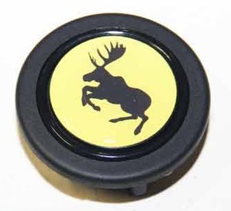 Schakelaar, claxon-universeel Claxonknop Steigerende Eland 