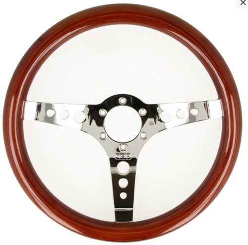 Sportlenkrad Aluminium- 3 Speichen-Classico Volvo 544 ... 260 35cm 