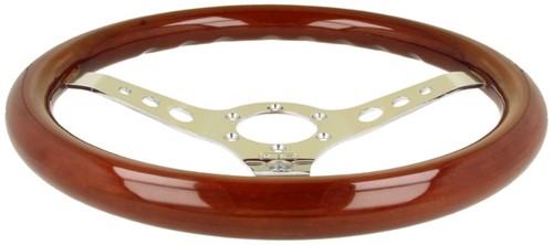 Sportlenkrad Aluminium- 3 Speichen-Classico Volvo 544 ... 260 35cm -2