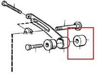 Distanzring-Generator, Klemmmechanismus Volvo 240 740 1346027-2