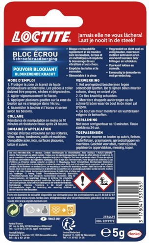 loctite Loctite Schroefdraadborging 5g-3