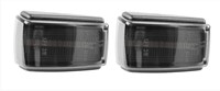 Feu de position latéral à LED avec lentille teintée, clignotant dynamique orange, 1 paire Volvo 200 700 800 900 S/V40 S/V70 -00 C70 -05 9178885