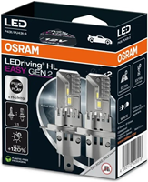 LED 12V H4 22/24W 1-PAAR Volvo 544 210 Ama 1800 140 160 240 260 740 etc 963187-2