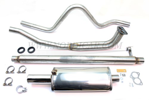 Sportauspuffanlage Simons Edelstahl Volvo Amazon Combi P220 ('67-'70) SM220D-STL