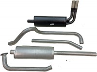 Exhaust set Simons Volvo PV B18 SM544E-2