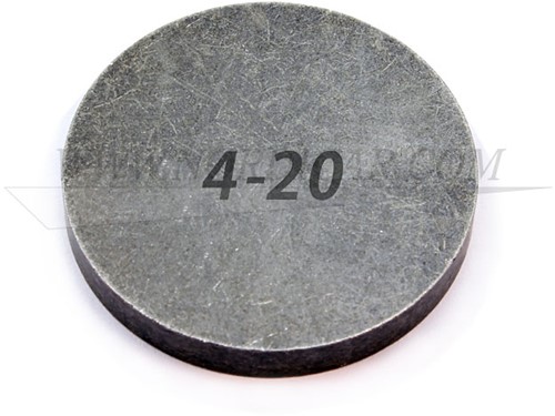 Klepstelplaatje 4,20 mm Volvo B17 B19 B21 B200 B23 B230