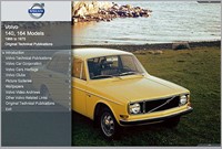 e-Book Original Technical Publications, online version Volvo 142 144 145 164, 1966-1975 TP