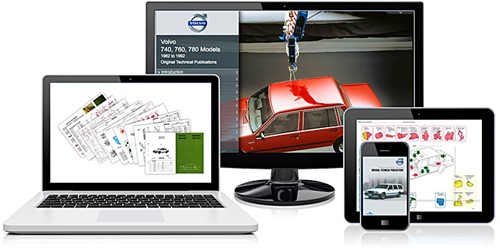 e-Book Original Technical Publications, version en ligne Volvo 740 760 780, 1982-1992 TP-3