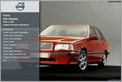 e-Book Original Technical Publications, online Version Volvo 850 1992-1997 TP