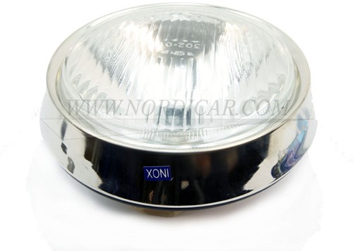 Mistlamp verstraler classic 17cm Volvo Zwarte achterkant chroom ring VS3201-3