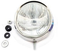 Mistlamp verstraler classic 17cm Volvo Zwarte achterkant chroom ring VS3201