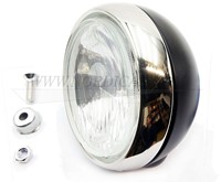 Feux de brouillard projecteur classic 18cm Volvo Zwarte achterkant chroom ring VS3205