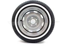 GT Jeu de roues White Wall 185/65-15 20mm Volvo 544 210 Amazon P1800S WW1856515-SET